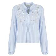 Blouse Only ONLLENNYO LS EMBROID V-NECK