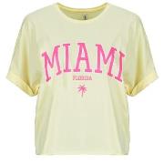 T-shirt Korte Mouw Only ONLMINDY LIFE