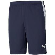 Korte Broek Puma Short Teamliga Training bleu