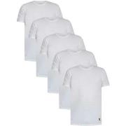 T-shirt Korte Mouw Lyle &amp; Scott Set van 5 basic lounge T-shirts