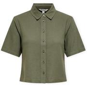 Overhemd Only Goa Shirt - Smokey Olive