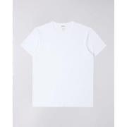 T-shirt Edwin I024965.DOUBLE PACK SS TEE-02.EN WHITE