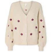 Vest Y.a.s YAS Noos Fleur Cardigan - Birch/Bouquet