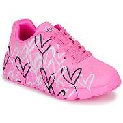 Lage Sneakers Skechers JGOLDCROWN: UNO LITE - METALLIC LOVE