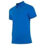 Polo Shirt Korte Mouw 4F Polo manches courtes bleu homme