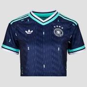 T-shirt Korte Mouw adidas Away Crop Germany Football Jersey