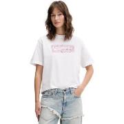 T-shirt Korte Mouw Karl Lagerfeld KLJ Reg Floral Logo Tee B2W17071