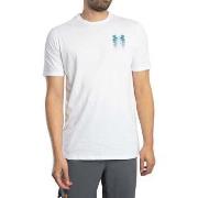 T-shirt Korte Mouw Under Armour Losvallend T-shirt met wazig logo op d...
