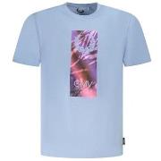 T-shirt Korte Mouw Gianmarco Venturi au01417marinoazligblu2xl