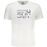 T-shirt Korte Mouw Gianmarco Venturi au01484italobiwhitexl
