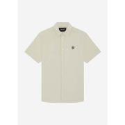 Overhemd Korte Mouw Lyle &amp; Scott Short sleeve linen blend shirt
