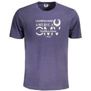 T-shirt Korte Mouw Gianmarco Venturi au01484italoblnighbl2xl