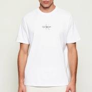 T-shirt Korte Mouw Calvin Klein Jeans Camisetas Hombre Modèle Lv04rb86...