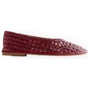 Ballerina's Gioseppo Embeya Shoes - Burgundy