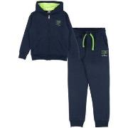 Trainingspak Leone 1947 Boy Tracksuits Full Zip Neon