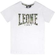 T-shirt Korte Mouw Leone 1947 Boy Short Sleeves Camouflage