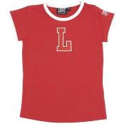 T-shirt Korte Mouw Leone 1947 Girl Short Sleeves College