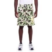 Korte Broek Leone 1947 Man Bermuda Camou Bold Colour
