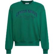 Fleece Jack Calvin Klein Jeans Logo Graphic Crewnec