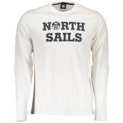 T-Shirt Lange Mouw North Sails 9024780004c5a564bianco0101xl