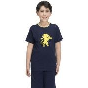 T-shirt Korte Mouw Leone 1947 Boy Short Sleeves Welcome