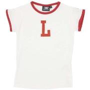T-shirt Korte Mouw Leone 1947 Girl Short Sleeves College