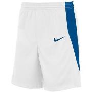 Korte Broek Nike Short Team Stock Blanc