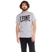T-shirt Korte Mouw Leone 1947 Man Short Sleeves Big Logo