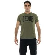 T-shirt Korte Mouw Leone 1947 Man Short Sleeves Big Logo