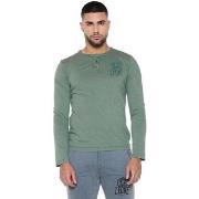 T-Shirt Lange Mouw Leone 1947 Man Long Sleeves Treatments