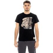 T-shirt Korte Mouw Leone 1947 Man Short Sleeves Graphics
