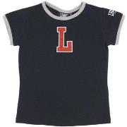 T-shirt Korte Mouw Leone 1947 Girl Short Sleeves College