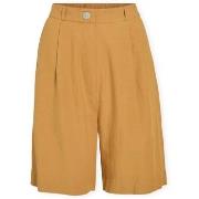 Korte Broek Vila Noos Prisilla Shorts - Amber Gold