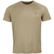 T-shirt Korte Mouw Peak Mountain TEE-SHIRT TECHNIQUE CAZOKA HOMME