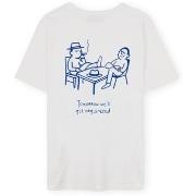 T-shirt Korte Mouw Imago T-Shirt Have a Break - White