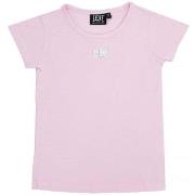 T-shirt Korte Mouw Leone 1947 Girl Short Sleeves Foil