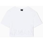 T-shirt Korte Mouw EAX Camisetas Mujer Modèle Xw001709 Af1717