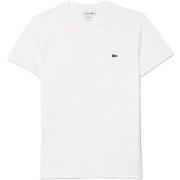 T-shirt Lacoste Cotton Pima Crew Neck T-Shirt White