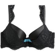 Rembourrés Pomm'poire Soutien-gorge push-up coque moulée noir Rivale