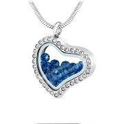 Collier Sc Crystal BS1975-BLEU