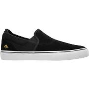 Chaussures de Skate Emerica WINO G6 SLIP-ON BLACK WHITE GOLD