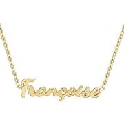 Collier Sc Crystal B2689-DORE-FRANCOISE