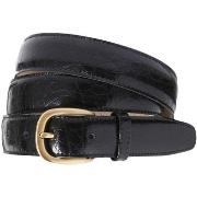 Ceinture Daxon by - Ceinture cuir réglable aspect croco