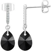 Boucles oreilles Sc Crystal BS2855-JET