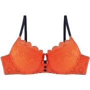 Rembourrés Pomm'poire Soutien-gorge ampliforme coque moulée orange Mag...