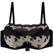 Corbeilles &amp; balconnets Pomm'poire Soutien-gorge bandeau noir Pana...