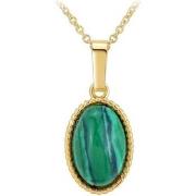 Collier Sc Bohème B2458-MALACHITE