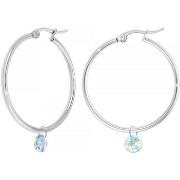 Boucles oreilles Sc Bohème BS2514-B2261-ARGENT-IRIS