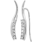 Boucles oreilles Sc Crystal B3190-ARGENT