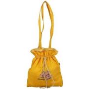 Sac a main DDP Sac bourse Girl - Toile - Jaune orangé